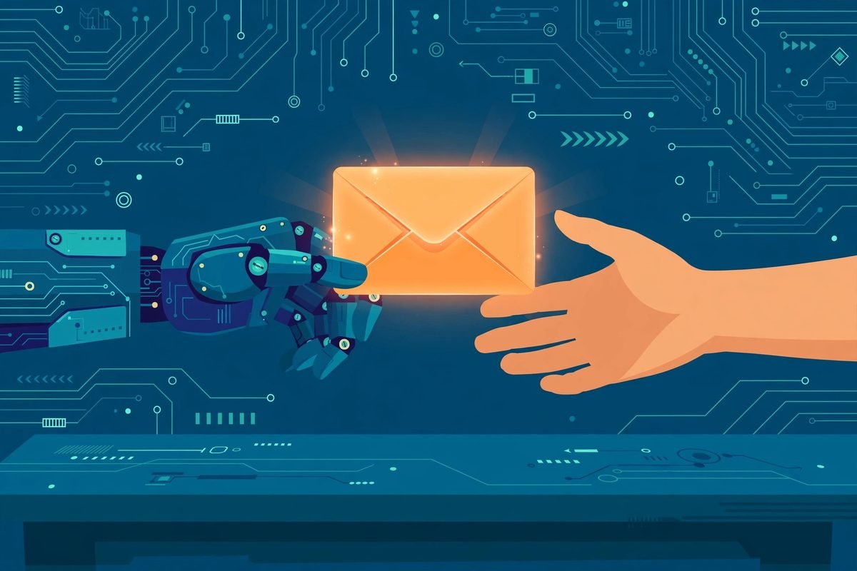AI agents for lead generation handing a qualified lead to a human salesperson