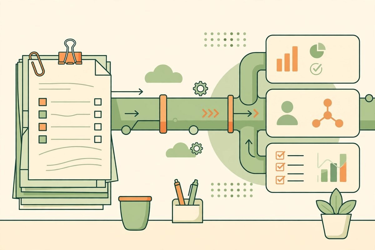 AI document processing automation for business