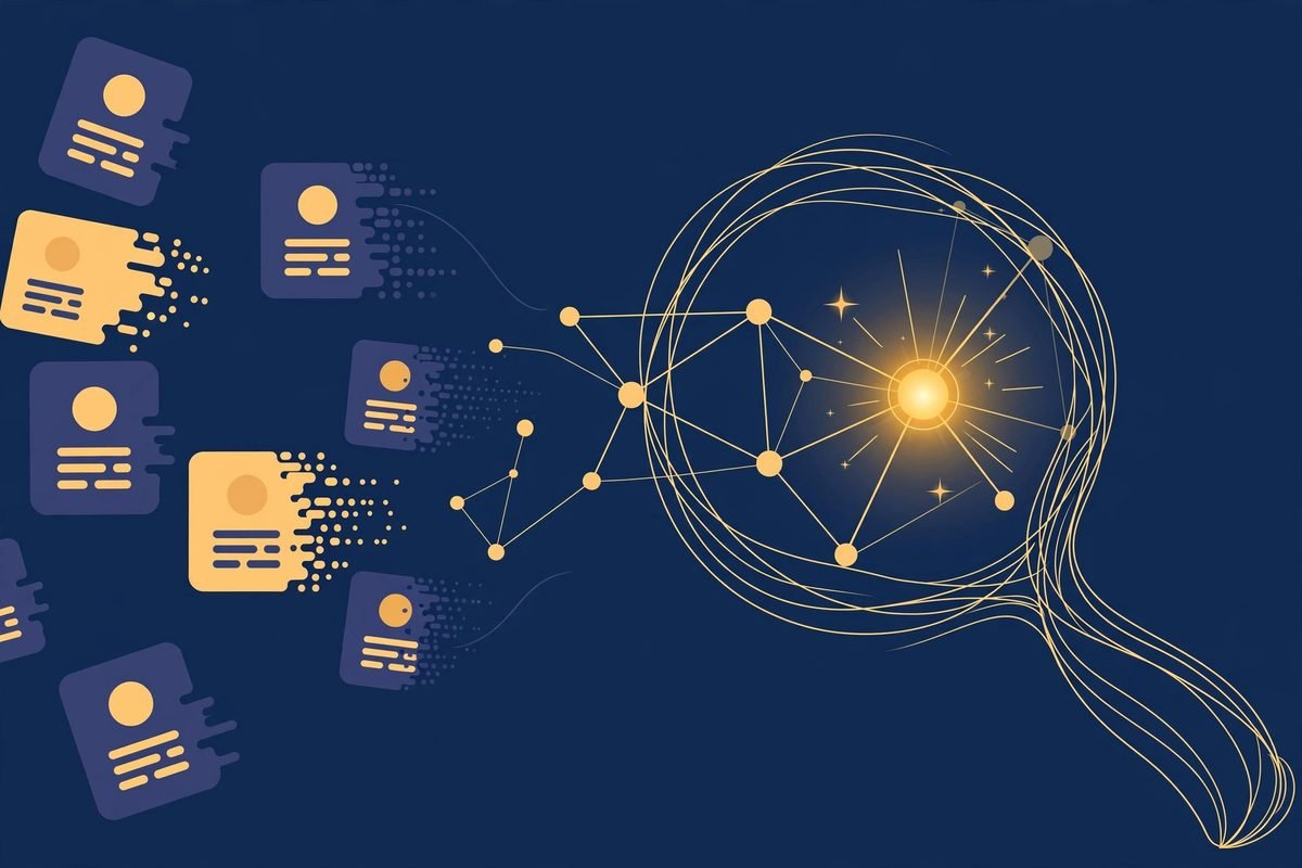 AI intent-based semantic matching replacing keyword search for professional networking