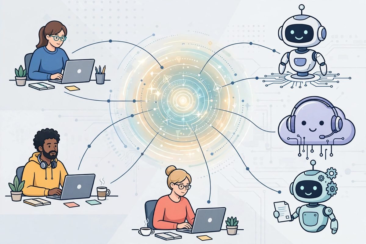 shared memory AI agents team