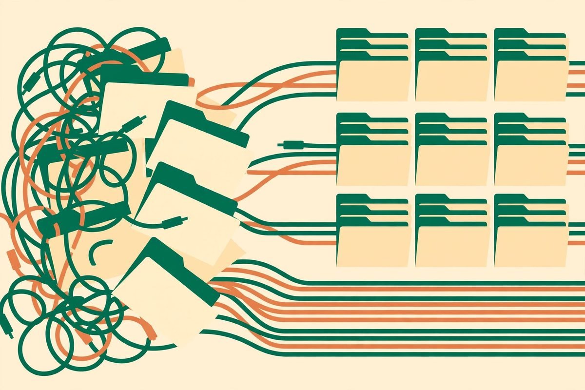 Duplicated data and tangled records caused by database design mistakes business software