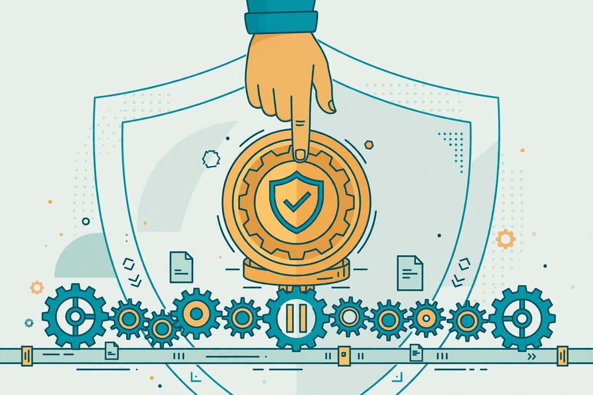 Approval gate holding drafted agent fixes until publish - multi-agent workflow audit tool
