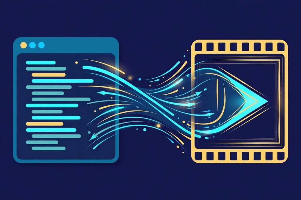 HyperFrames HTML to video generator AI turning HTML code into video frames