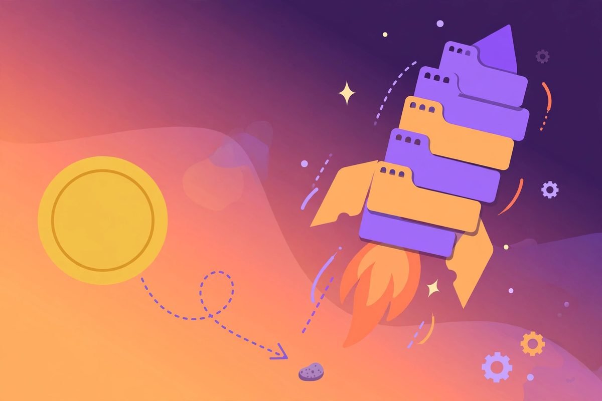 Cheapest AI web agent economics: giant coin shrinking as automation rocket launches