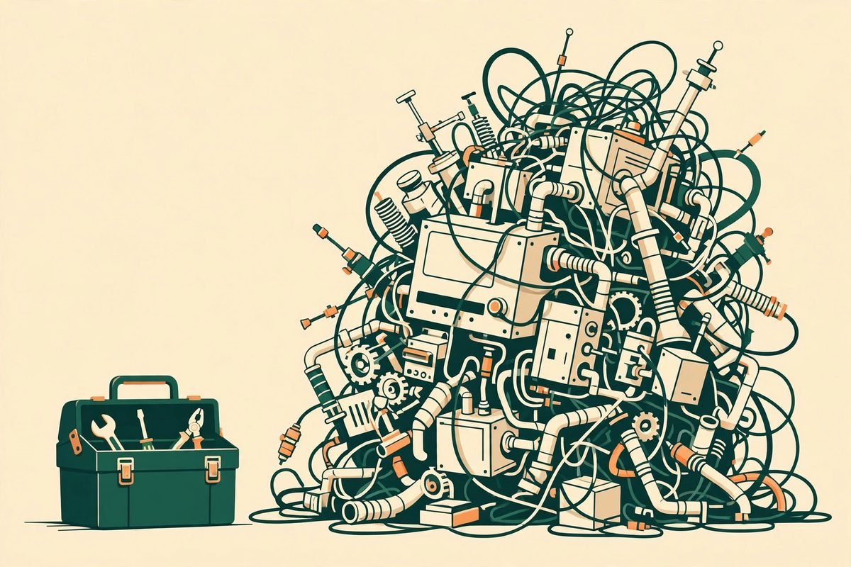 Simplicity first coding principle illustration