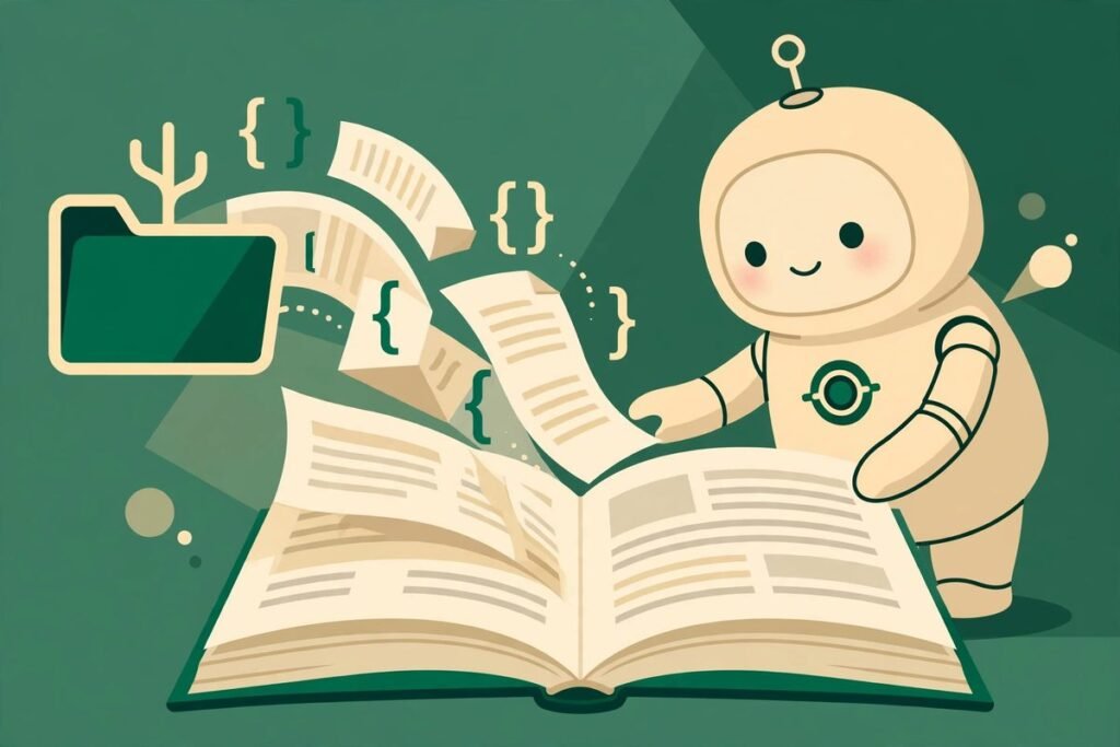 AI agent keeps docs updated illustration