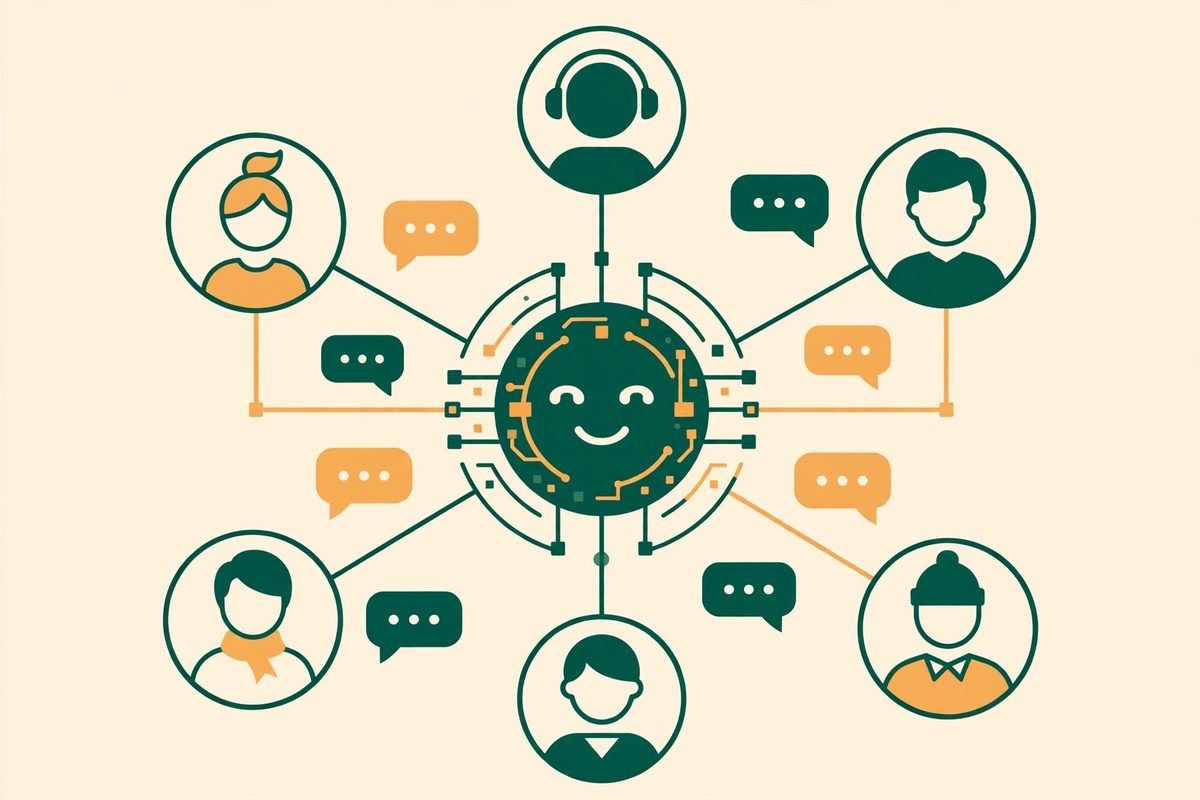 agent-native outbound sales engine illustration showing AI-driven LinkedIn outreach
