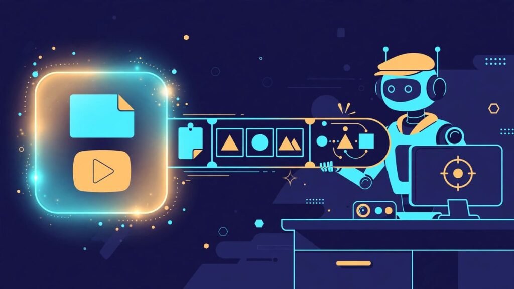AI explainer video agent turning product documents into a storyboarded explainer video
