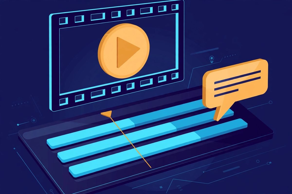 Editing and revising a video with the ngram AI explainer video agent via chat instructions