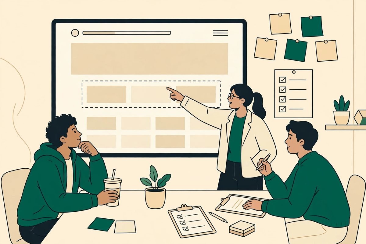 Live preview for product changes review loop with a team approving a website change