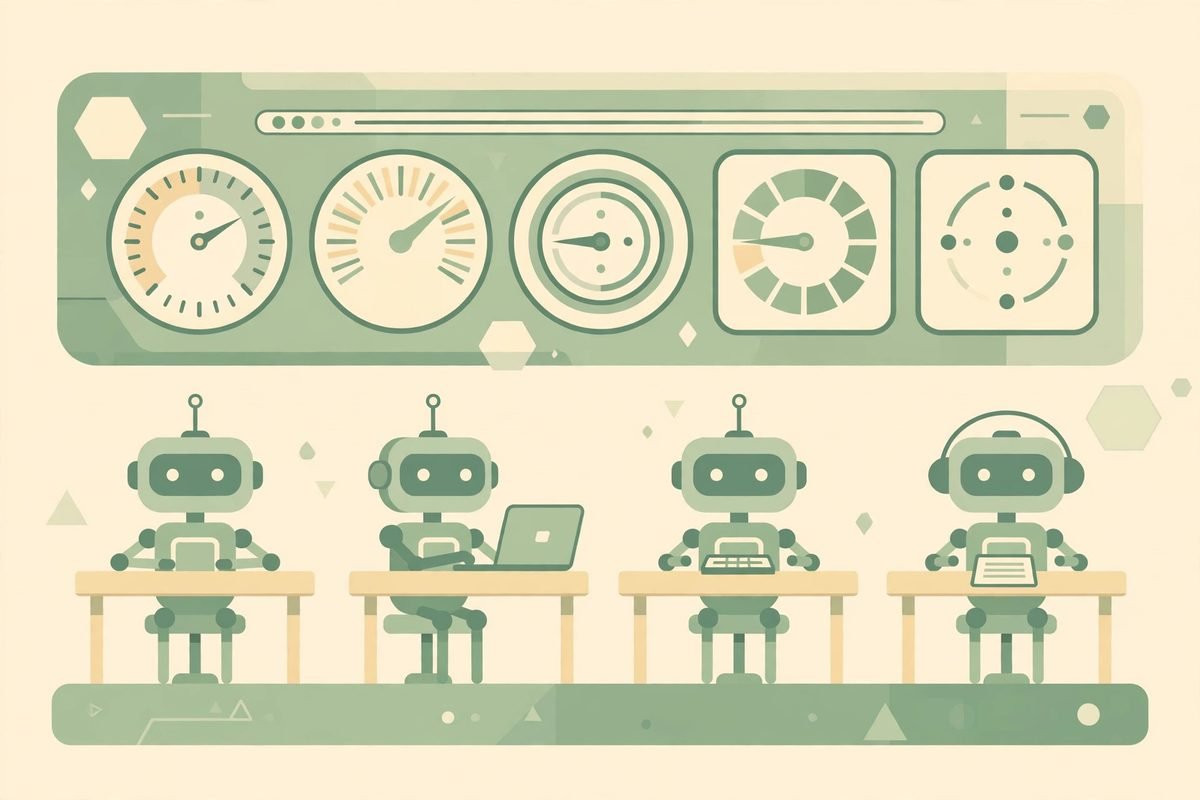 Agent budget controls and cost dials for managing AI agent teams