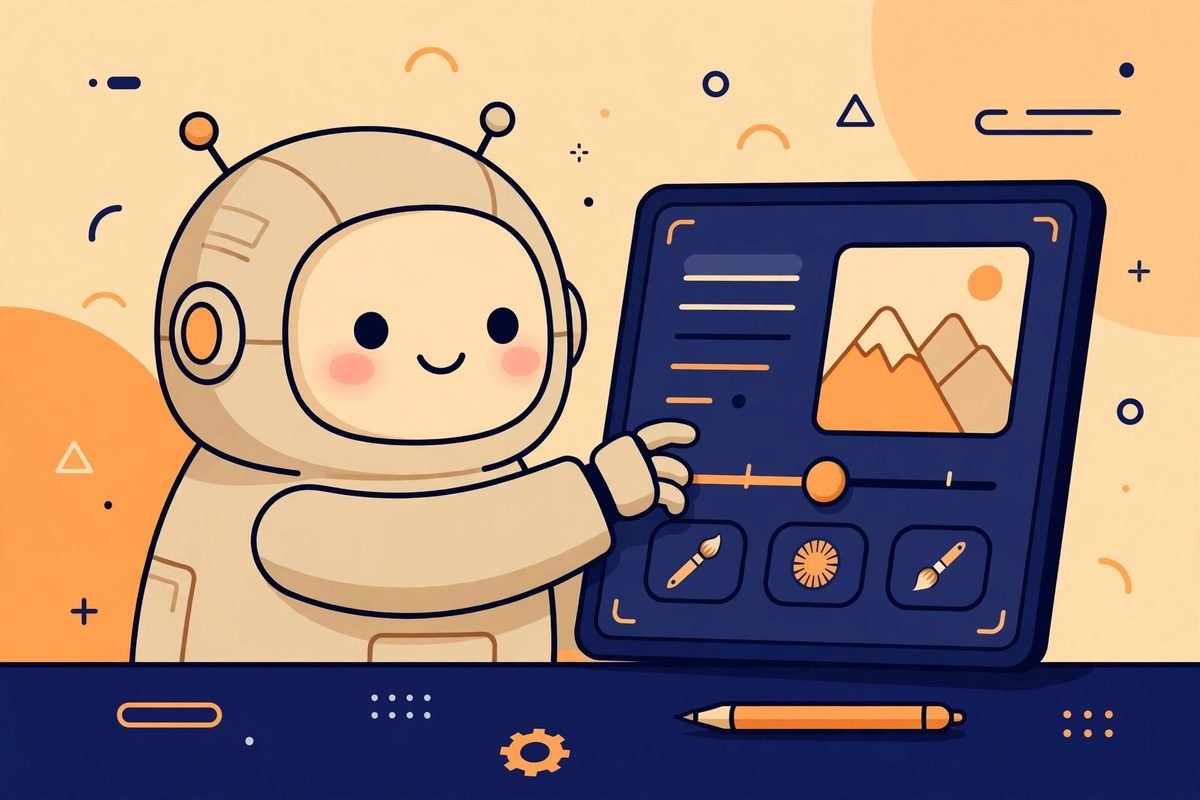 PhotoCraft MCP server lets AI agents drive the photo editor illustration