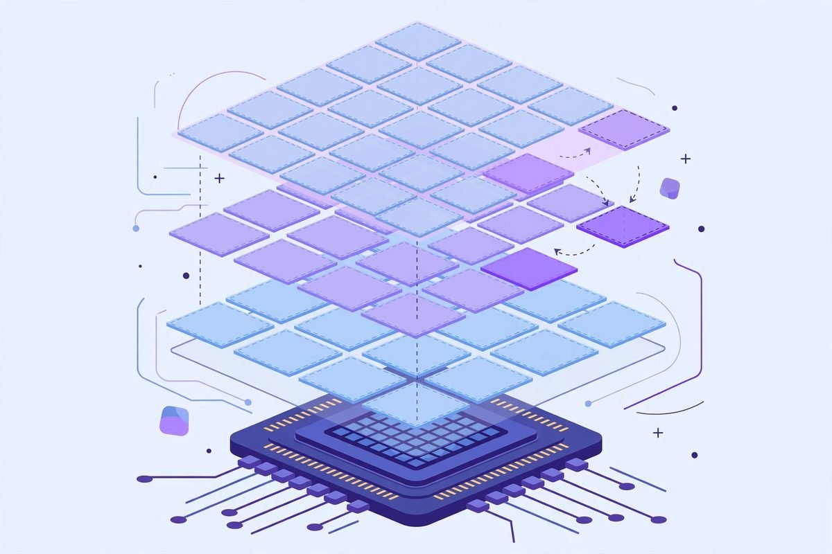 PhotoCraft copy-on-write tile architecture and GPU rendering illustration