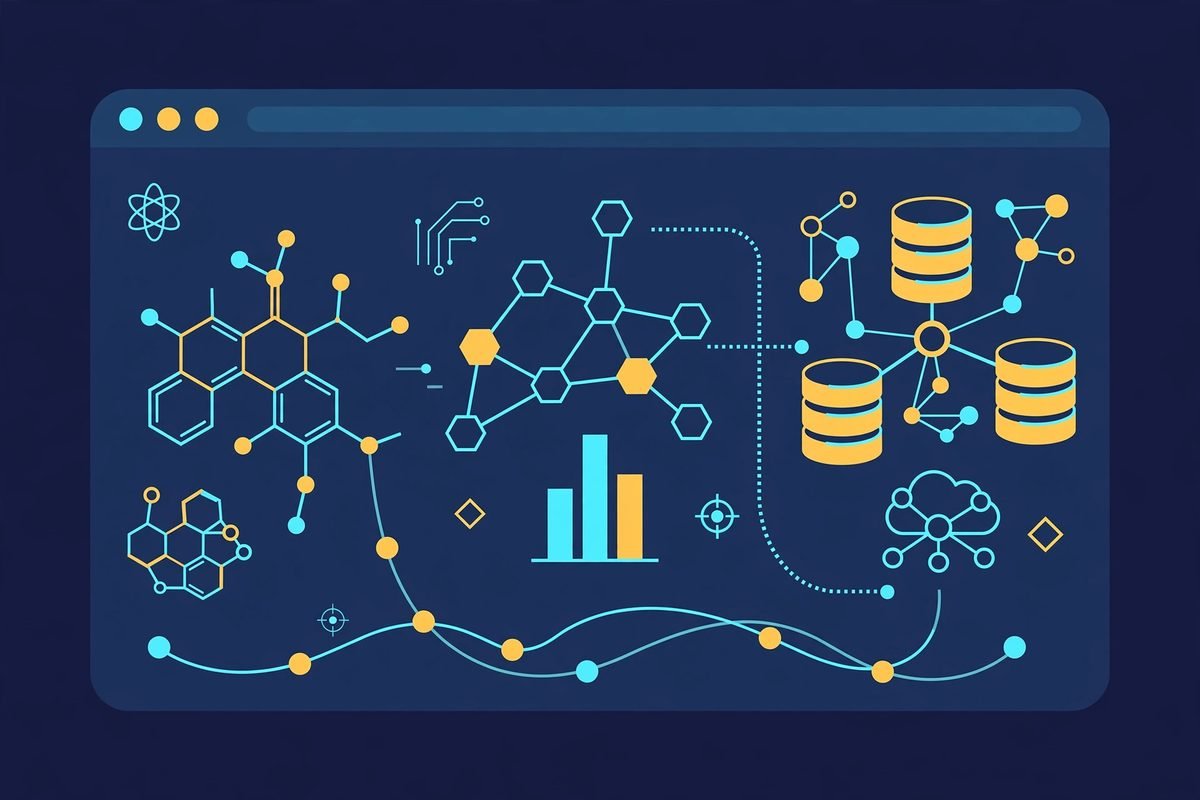 AI agent for science research setup: terminal with drug discovery and cheminformatics workflows