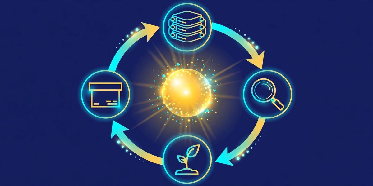 Self-improving AI agents infrastructure: the four-step learning loop of serving, observing, growing and committing