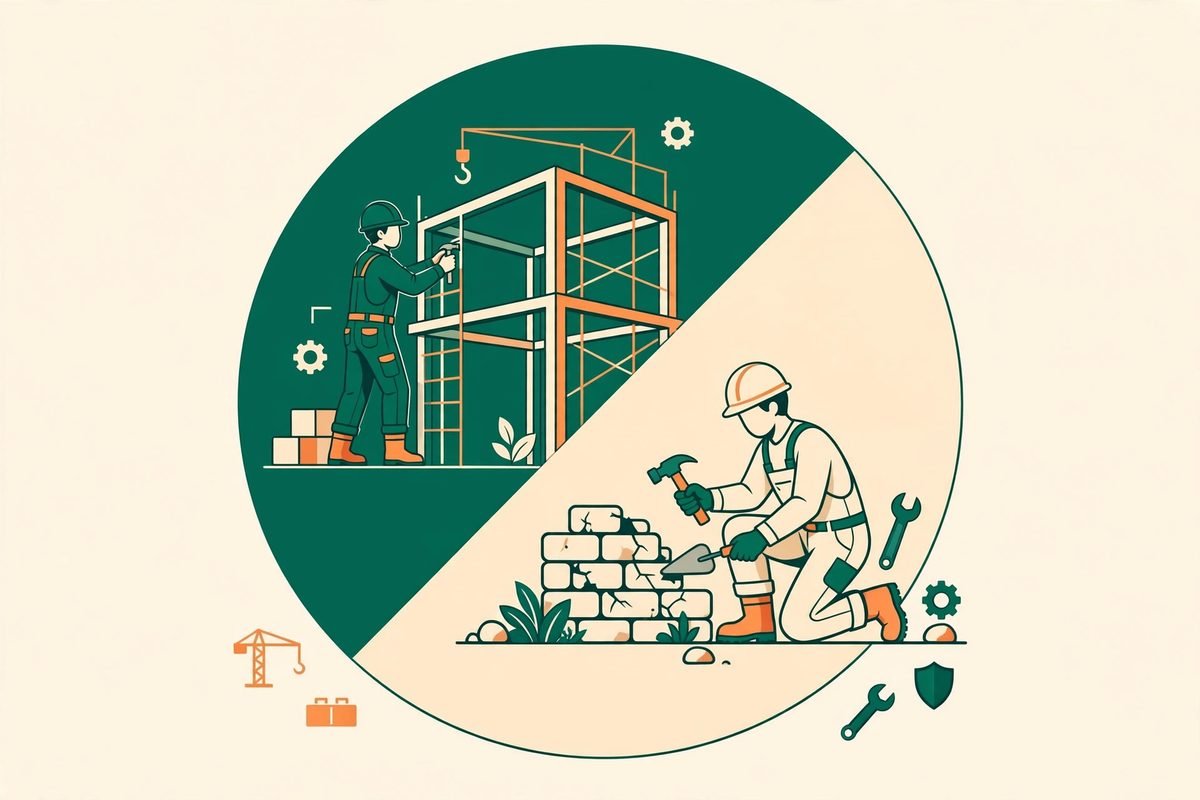 Software technical debt repayment plan illustration of splitting team time between new features and repairs