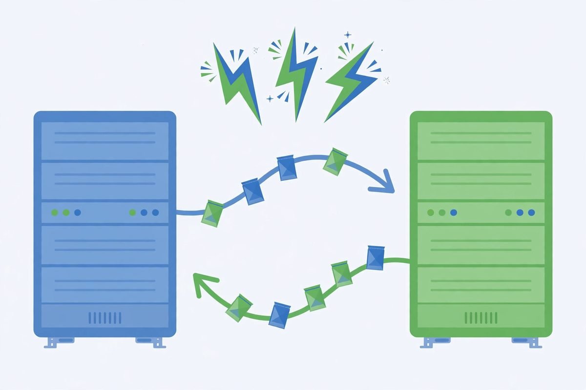 Diagram of webhook events flowing between the WordPress REST API and external business services