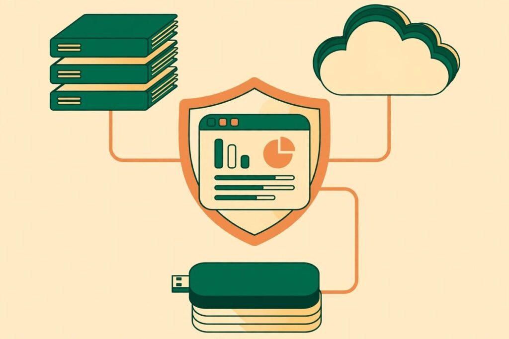 WordPress backup strategy for business websites with layered off-site copies