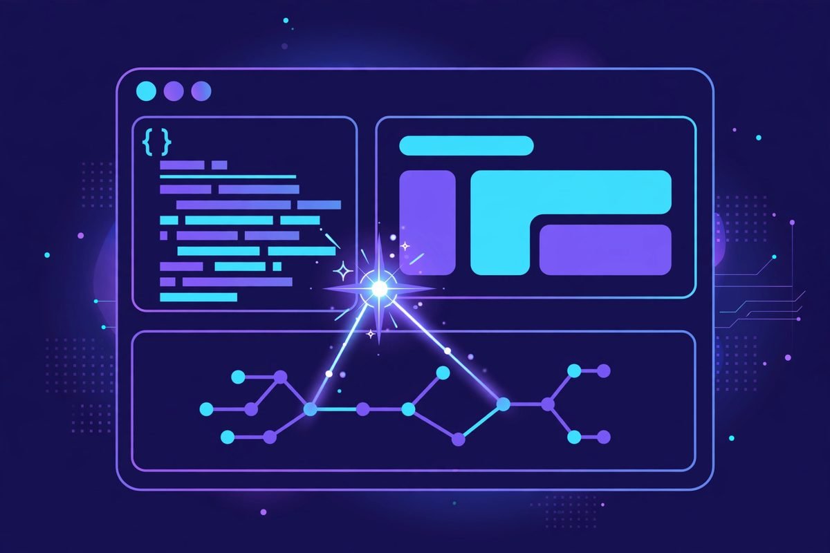 Desktop workspace view of the open source AI coding agent harness